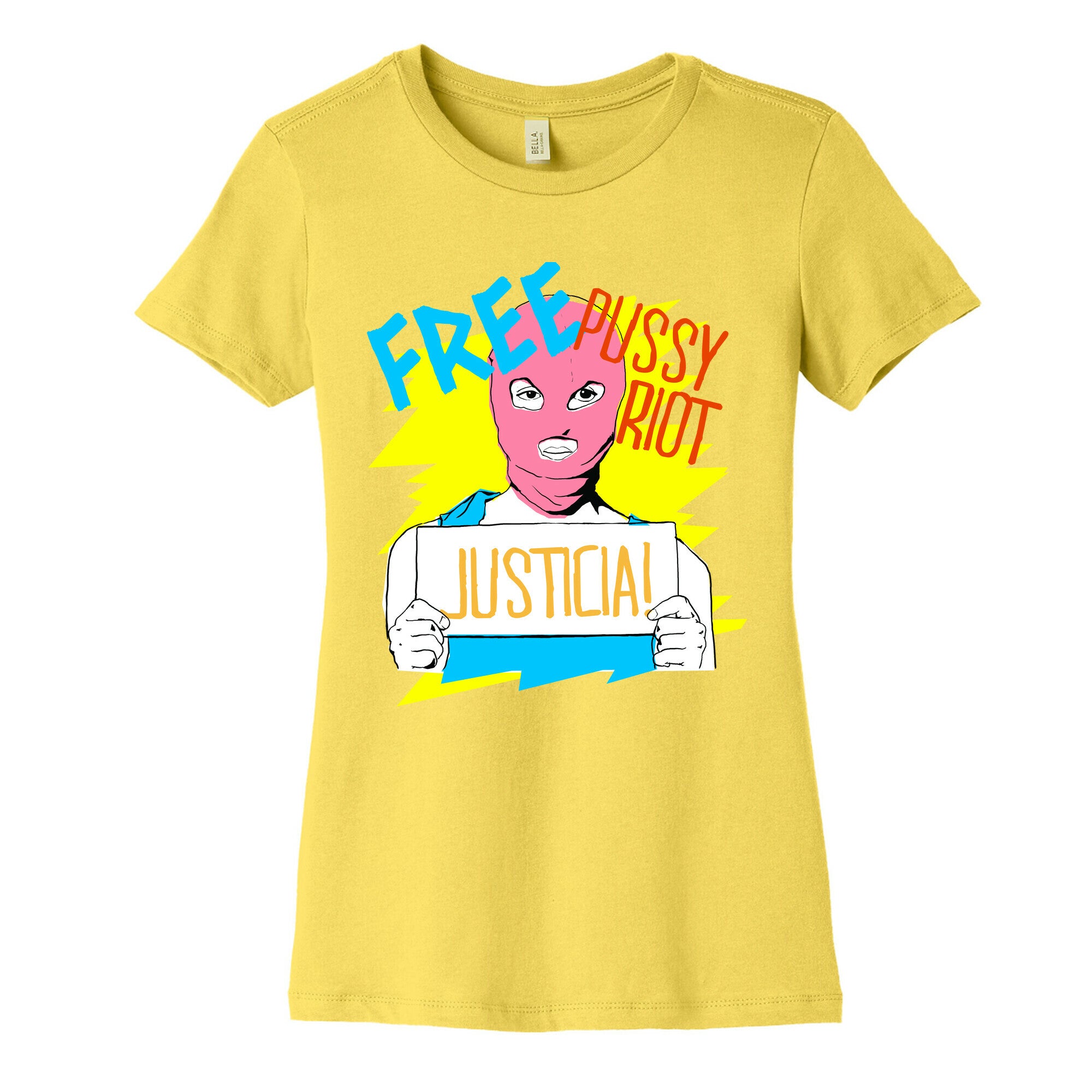Free Pussy RIot Women's Cotton Tee
